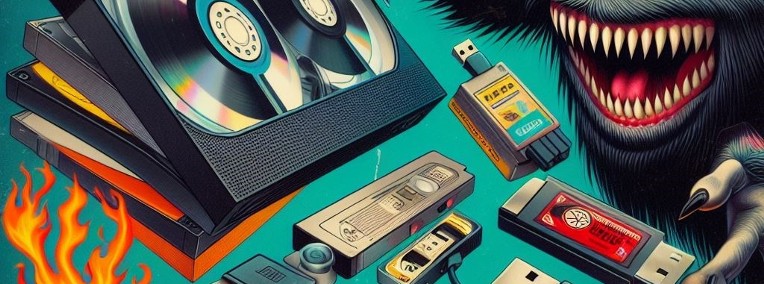  Przegrywanie kaset Wideo VHS na płyty DVD lub Pamięć USB-1