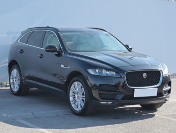 Jaguar F-Pace , Salon Polska, Serwis ASO, 180 KM, Automat, Skóra, Navi,