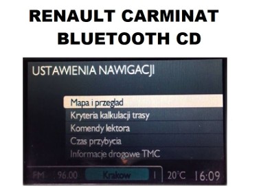 Renault Carminat Navigation informée 2 - Europe polskie menu polski lektor mapa-1