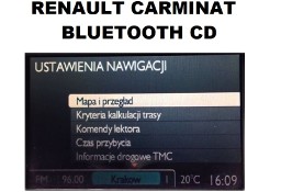 Renault Carminat Navigation informée 2 - Europe polskie menu polski lektor mapa
