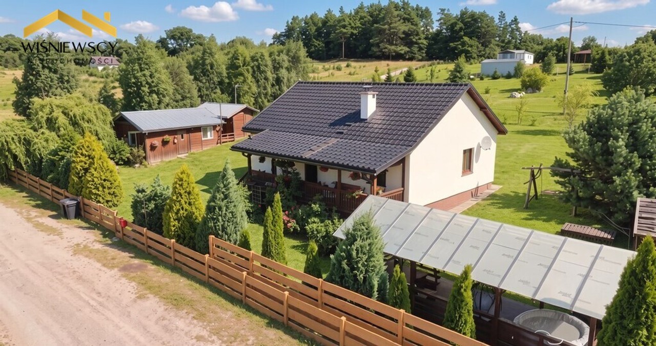 Dom przy jeziorze Ruda Woda - Sople