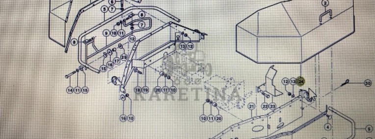 CLAAS 00 0922 371 2/CLAAS Corto kołpak ochrony lewy-1
