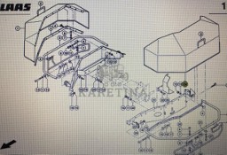 CLAAS 00 0922 371 2/CLAAS Corto kołpak ochrony lewy