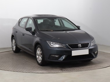 SEAT Leon III , Salon Polska, Klimatronic, Tempomat, Parktronic,-1