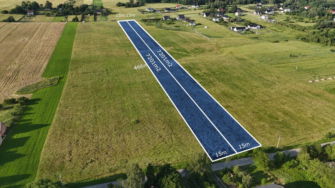 Działka Rolno-Budowlana 1,44 HA - Widok 3