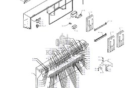Massey Fergusson MF 30 32 - skrzynka elektryki D28781625