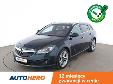 Opel Insignia I Country Tourer 4x4, automat, 250KM, bi-xenon, skóra, navi, el. regulowane fotele z-1