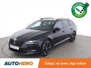 Skoda Superb III Sportline bi-xenon LED skóra/alcantara DCC el. fotele z pamięcia