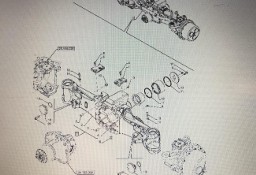 CASE OPTUM 270 PRZEDNIA OŚ-ZWOLNICA