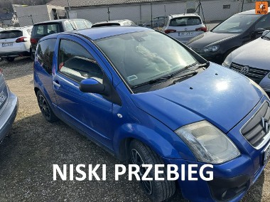 Citroen C2 Klimatronik, symboliczny przebieg,niezawodna benzyna,przegląd do 202-1