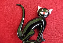 Kot - Bonifacy - figurka ze szkła w stylu Murano - 5 x 5 x 2 cm Oryginał