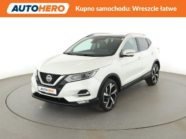 Nissan Qashqai II 1.2 Benzyna Tekna + Panorama Nawigacja Tempomat Grzane Fotele Kamera-1