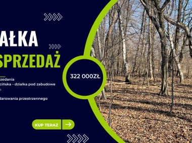 Działka budowlana z lasem Łódź Szczecińska -1