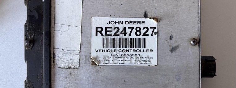John Deere 7630 7730 7930 8130 8230 9530 Moduł Sterownik Komputer RE247827-1