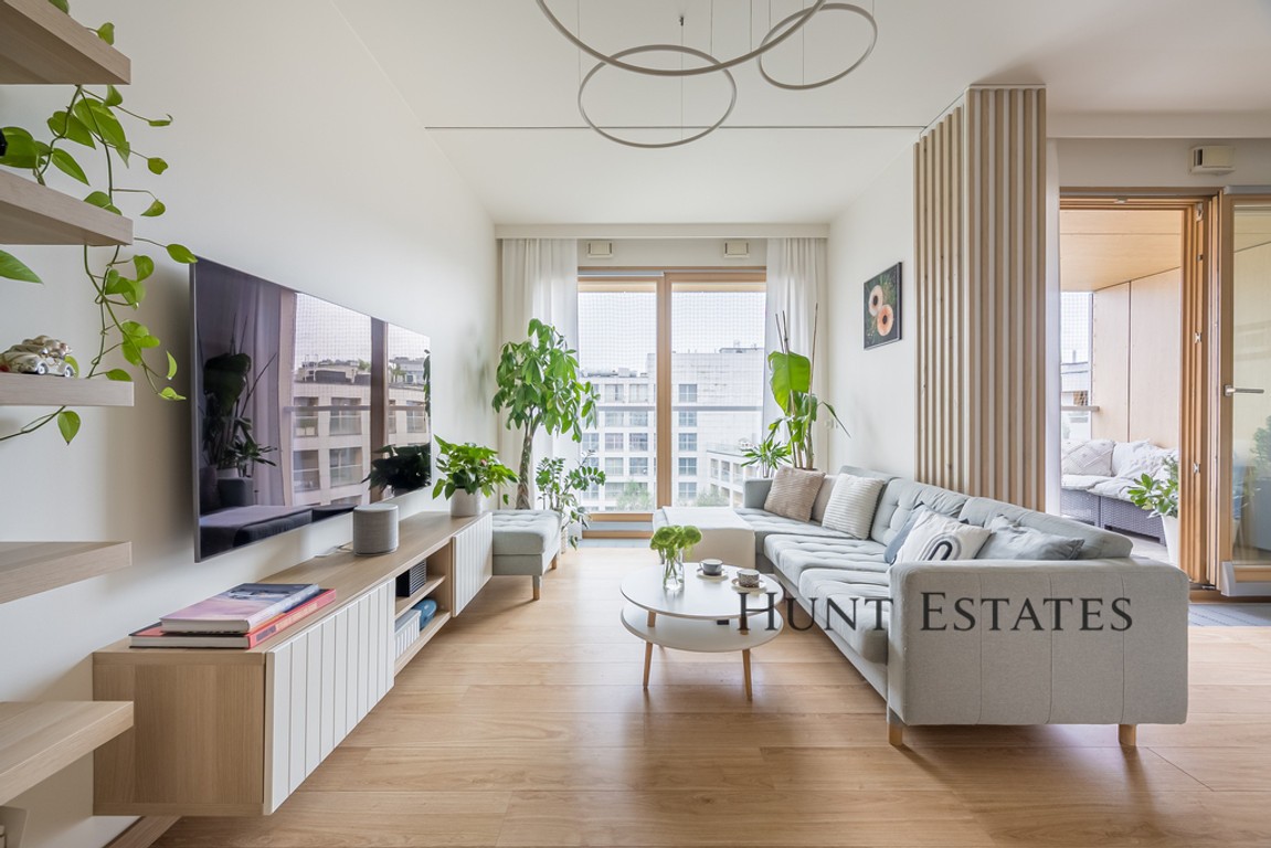 19. Dzielnica I 2 p. 55 m² I Taras I Wola – pohled 3