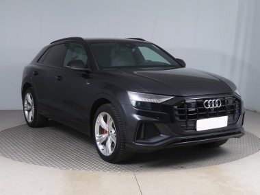 Audi Q8 , 1. Właściciel, Serwis ASO, 286 KM, Automat, Skóra, Navi,-1