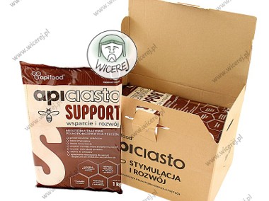 Ciasto Dla Pszczół Apifood na warrozę Support PORCJOWANE 10KG (10x1kg)-1