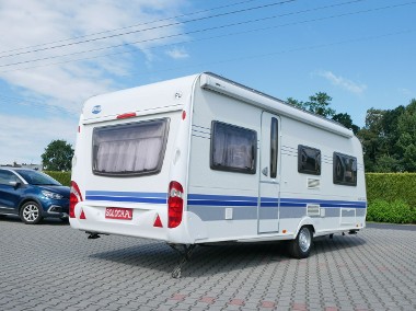 pojazd kempingowy przyczepy kempingowe Przyczepa Kempingowa Mover Stabilizator Klima +bagażnik rowerowy +Mark Hobby 540 Przyczepa ...-1