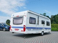 Hobby pojazd kempingowy przyczepy kempingowe Przyczepa Kempingowa Mover Stabilizator Klima +bagażnik rowerowy +Mark Hobby 540 Przyczepa ...