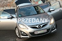 Mazda 6 II 2,0 Sport-Line-RVM-Skóra-Grzane Fotele-Lampy LED