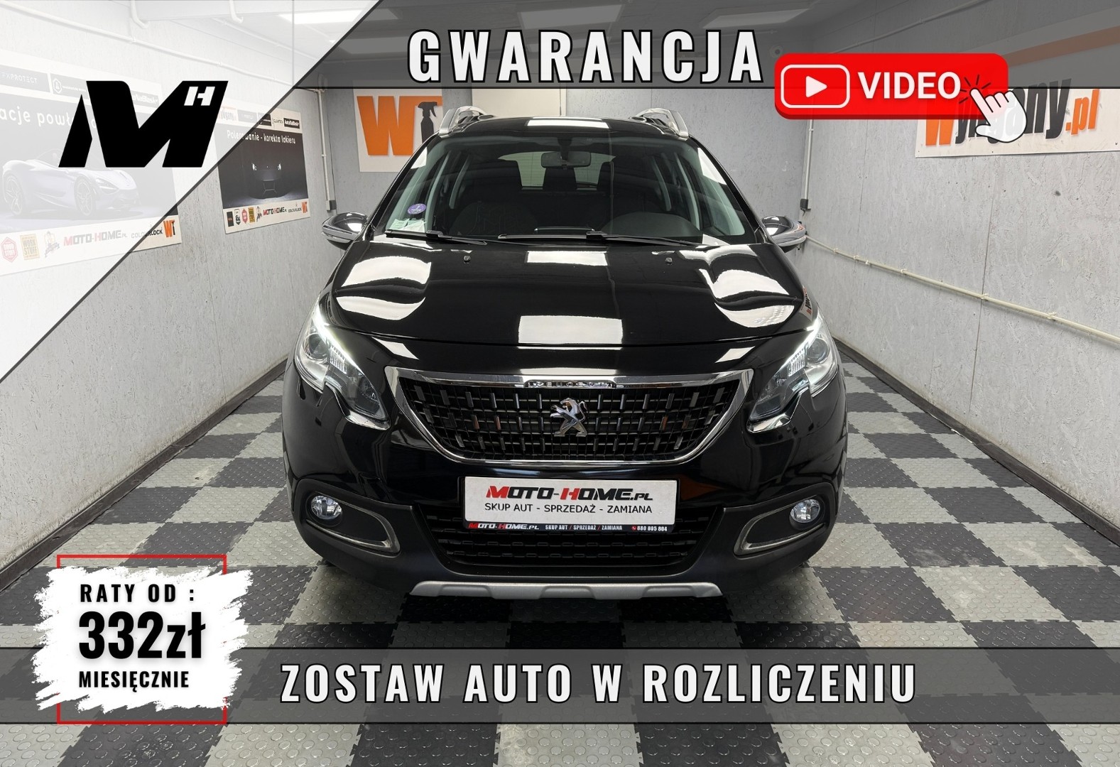 Peugeot 2008 LIFT 1.2 Benzyna, navi, tempomat, LED, GWARANCJA