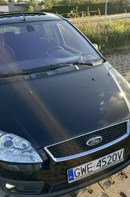 Ford C-MAX I Ghia, 2,0d, parktronik, klimatronic, nawigacja, ksenony, św. dzienne-2