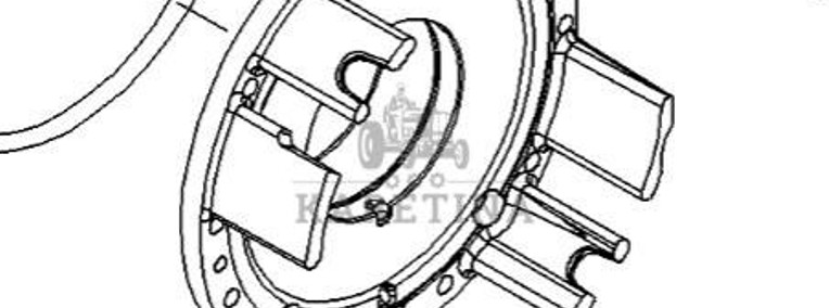 Valtra S274 S294 S324 S394 Fendt S927 S930 S933 S939 Obudowa Łożyska Prawa 934152010052-1