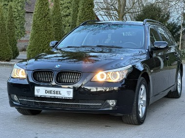 BMW SERIA 5 LCI E61 520d LIFT 2.0d 177KM Automat Navi iDrive Pdc Led Zarejestrow-1