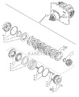 New Holland T6070 Tarcza 119mm id x 180mm od x 15mm thk 5144582