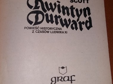 Kwintyn Durward powieść historyczna - Walter Scott-2