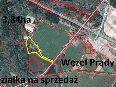 Działka rolna Prądy-1