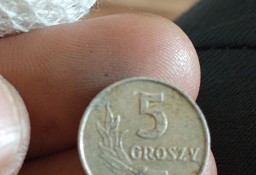Sprzedam trzecia monete 5 gr 1962 r bzm