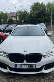 BMW SERIA 7 450 KM szklany dach skóry-2