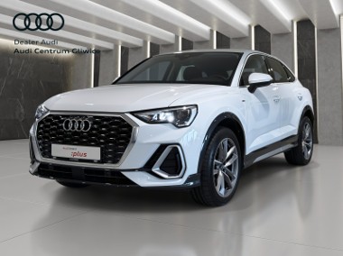 Audi Q3 II Sportback LED S line Podgrzewane fotele Tempomat Virtual Cockpit Kamera-1