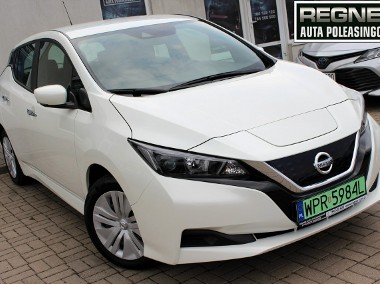 Nissan Leaf SalonPL FV23% 40Khw Visia 12.2021r 150KM 1WŁ ASO LED Parktronic-1