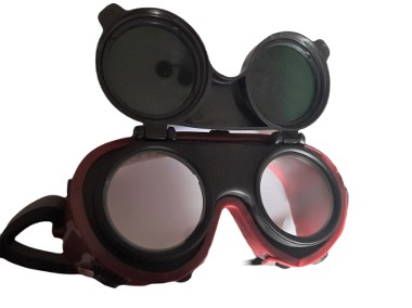Okulary ochronne do spawania - uchylny (łabędź) -1