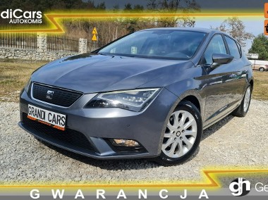 SEAT Leon III 1.6 TDI 110KM # Full LED # Navi # Climatronic # Skóra # Niski Przebi-1