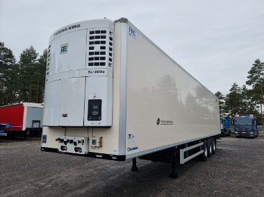 naczepa chłodnia THERMO KING SL 200e CHŁODNIA 2007 sciana 7 cm 4 rygle Krone THERMO KING SL 200e CHŁODNIA 2007 4 rygle THERMO KING SL ...-1