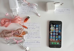 iPhone 6 + ładowarki i kable w zestawie telefony  smartfony Apple