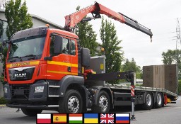 MAN TGA TGS 35.360 E6 8×2 / HDS Fassi F235A.2.22 / pilot 253724