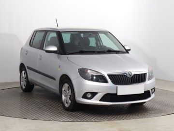 Skoda Fabia II , Salon Polska, DSG, Klimatronic, Parktronic