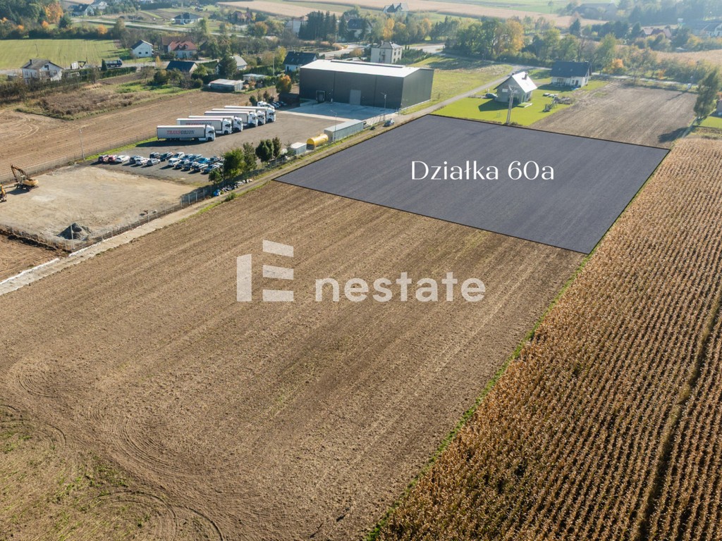 usługowa 6000 m², inwestycyjna, 500 m od S7, MPZP - Widok 2