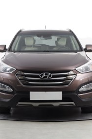 Hyundai Santa Fe III , Salon Polska, Serwis ASO, 197 KM, Automat, Skóra, Navi,-2