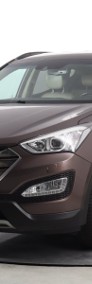 Hyundai Santa Fe III , Salon Polska, Serwis ASO, 197 KM, Automat, Skóra, Navi,-3