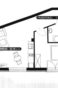 WIELICZKA CENTRUM 2 POKOJE 44,72 M2 OGRÓDEK NOWE -2