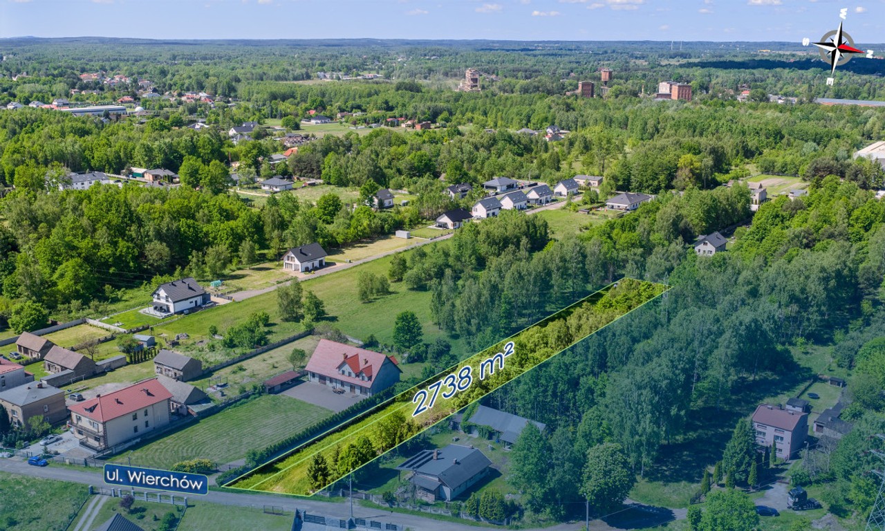 Działka z wydanymi warunkami zabudowy Błeszno - Widok 4