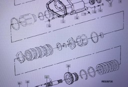 John Deere R82499/wał/John Deere 4555/4755/4955