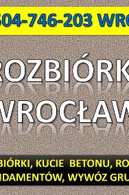 Rozbiórka wyburzenia i wywozem odpadów,  Wrocław, remont , mieszkanie, łazienka-2