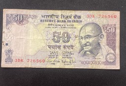 Banknot INDIE - 50 RUPII