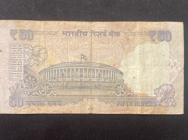 Banknot INDIE - 50 RUPII-2